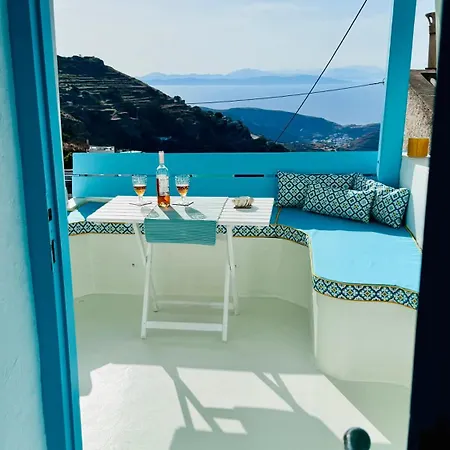 펜션 Summer Breeze With Sea Views In Loulis Kea!